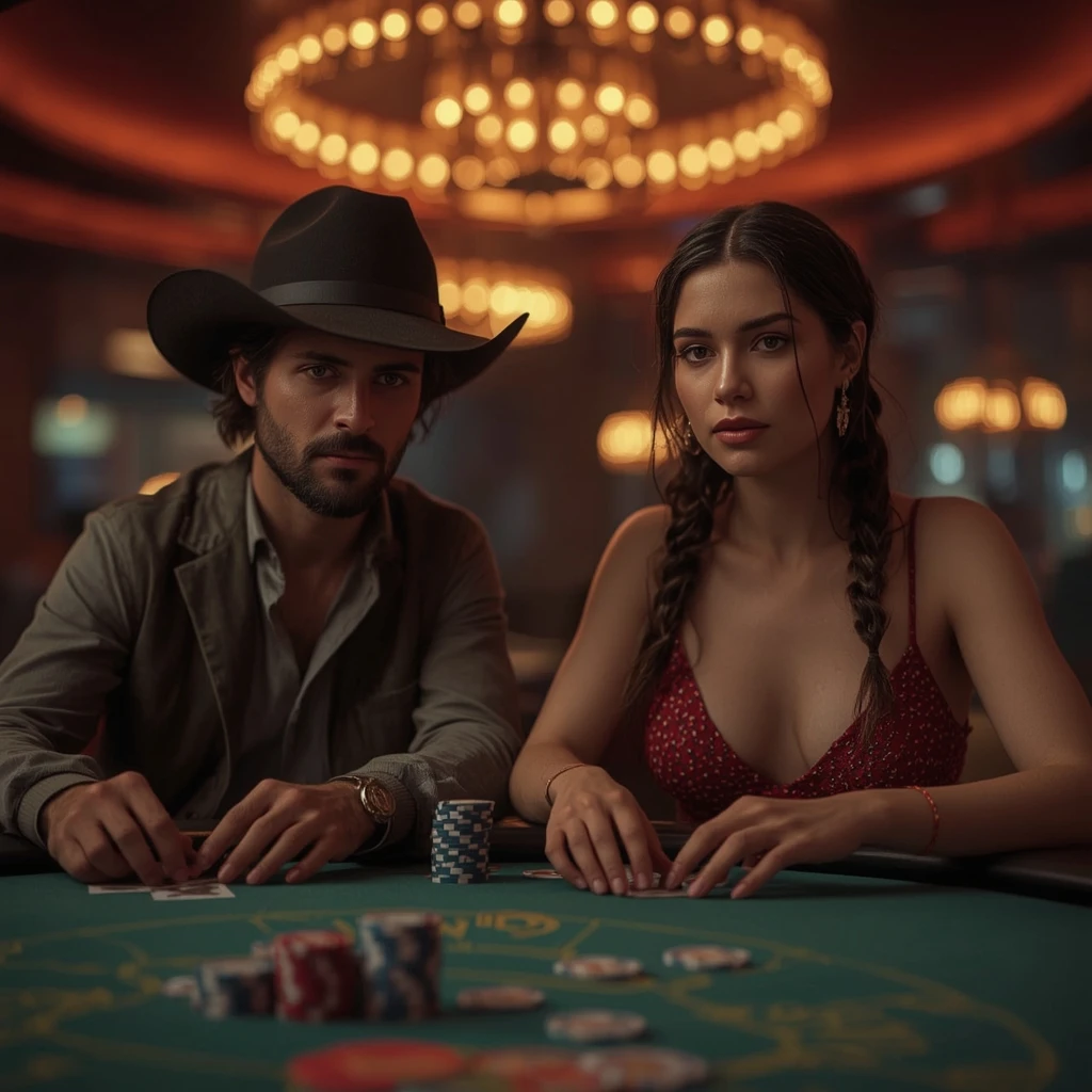 foto de dos jugadores de póquer BANKONBET CASINO